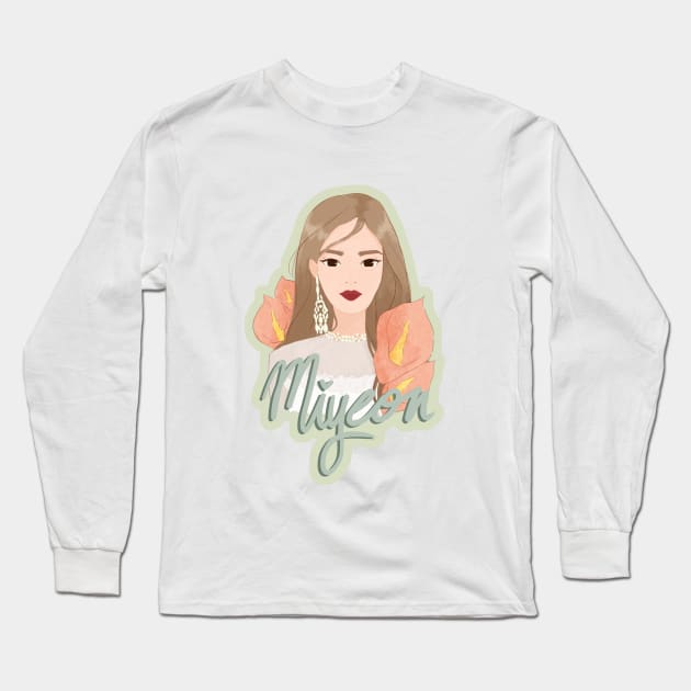 (G)I-DLE - Miyeon Long Sleeve T-Shirt by renaesense